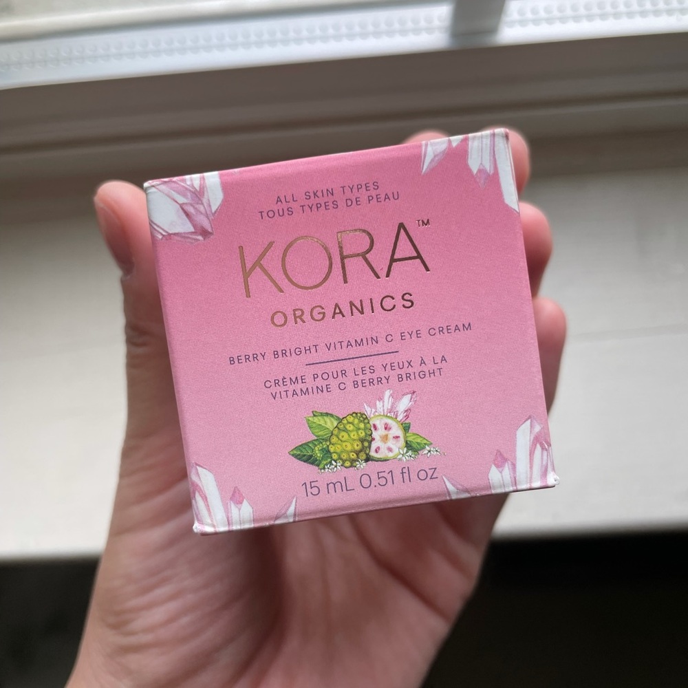 Kora organics berry bright eye cream
